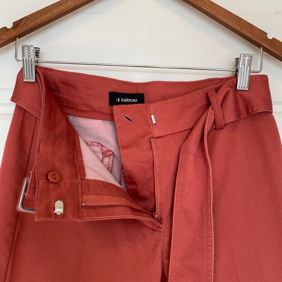 Le Chateau High Rise Pant with Removable Belt - Picture 3 of 9